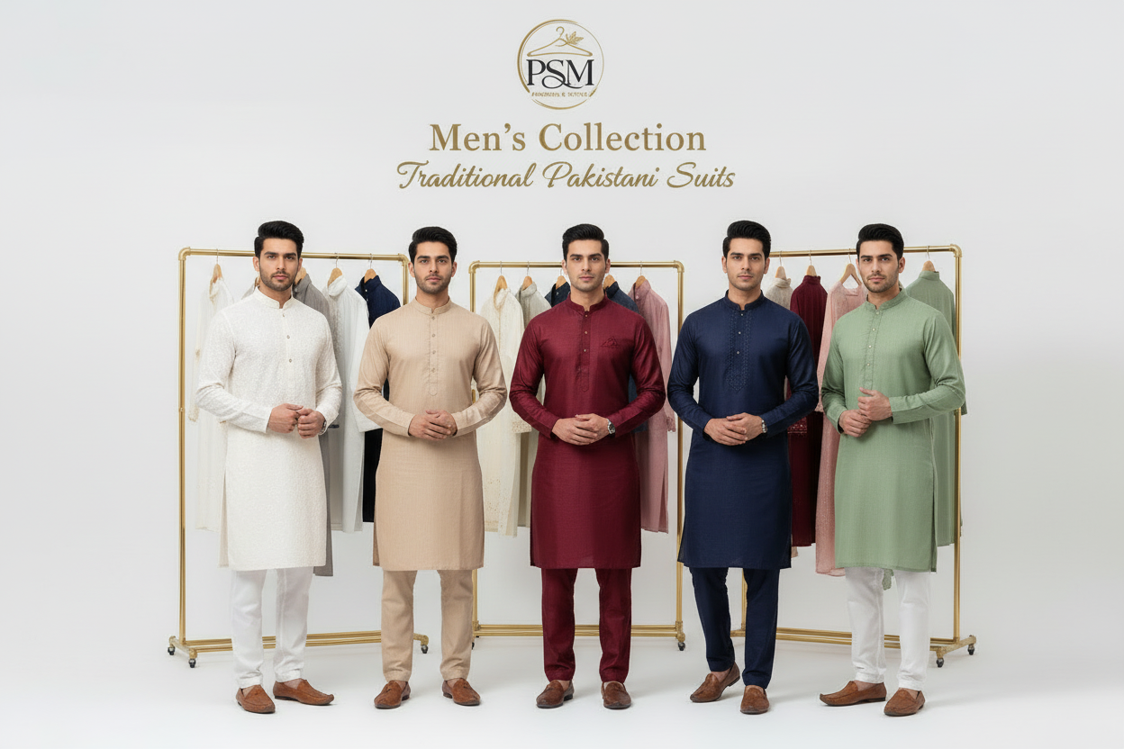 Men's Pakistani culture suits