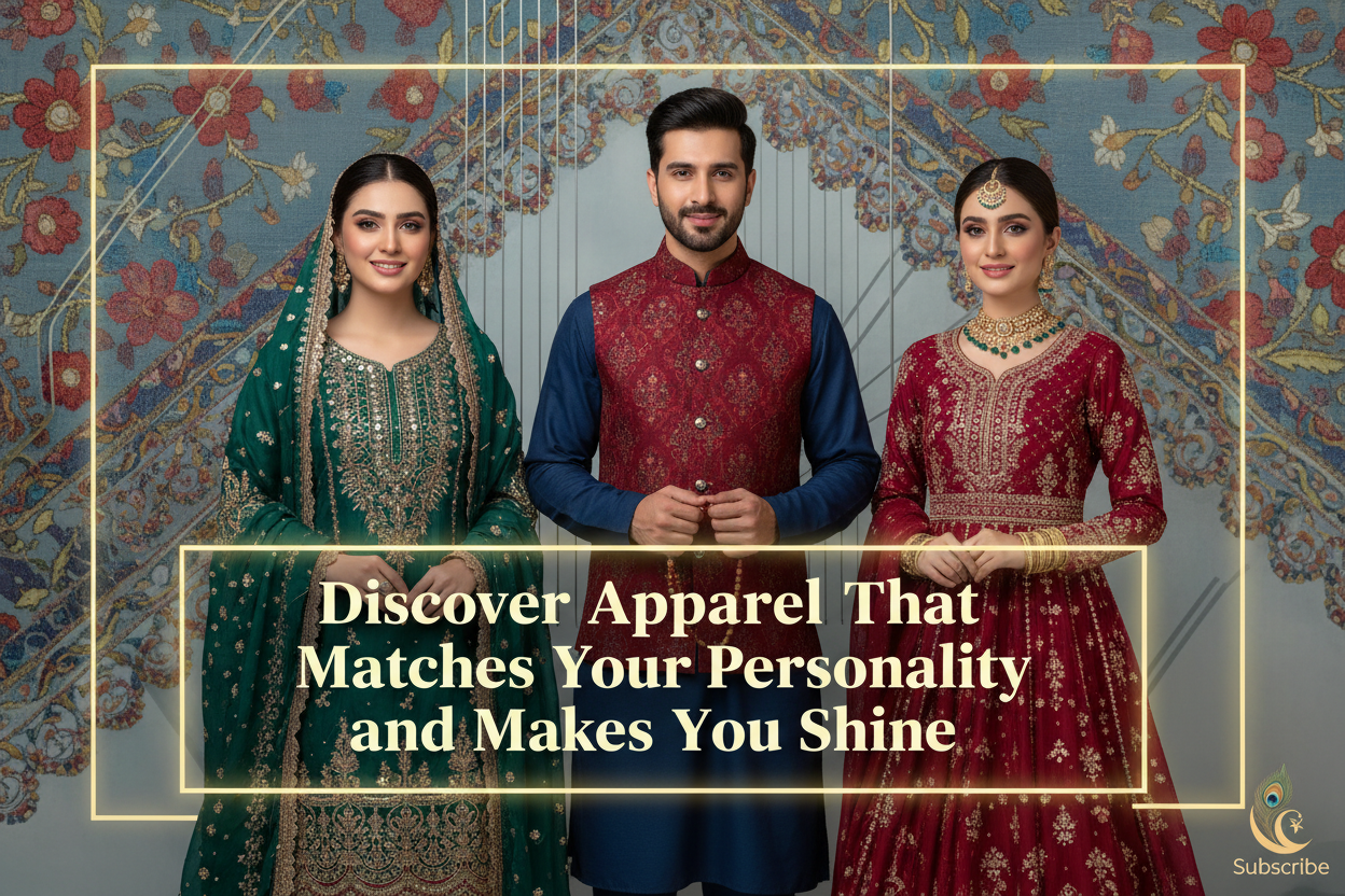 Pakistani Clothing Banner with Text